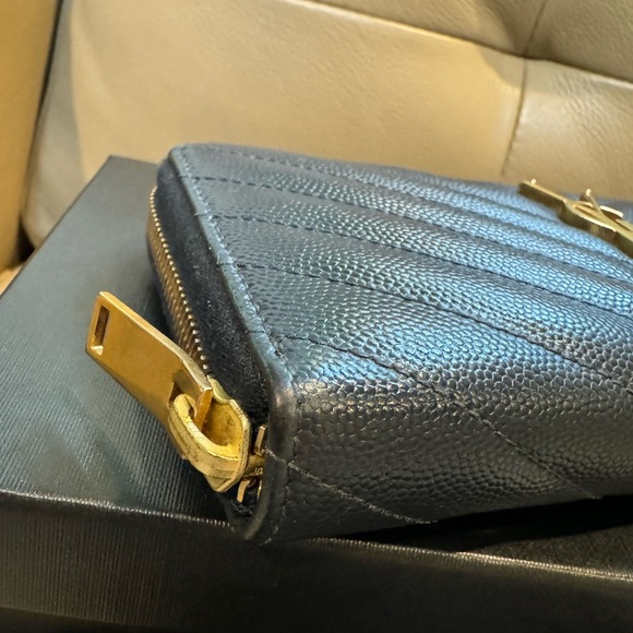 YSL Cassandre Zip Around Wallet - Picture 7 of 9